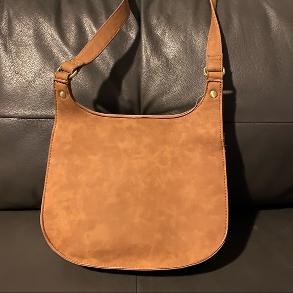 Kenneth Cole Reaction large Faun Norway saddle bag - Picture 5 of 11